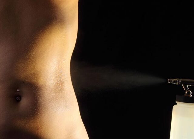 at home spray tan