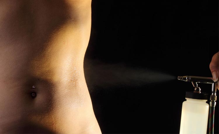at home spray tan