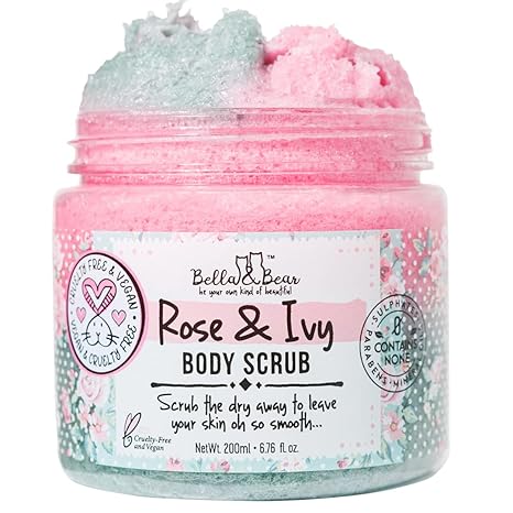 Bella & Bear Rose & Ivy Body Scrub