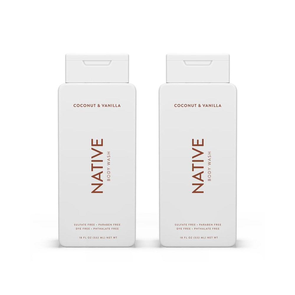 Native Body Wash Contains Naturally Derived Ingredients