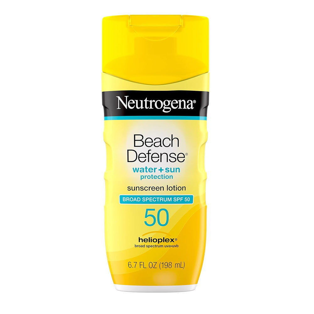 Neutrogena Beach Defense Water-Resistant Sunscreen Lotion with Broad Spectrum SPF 30